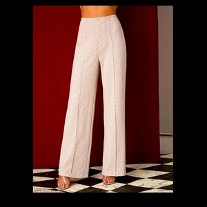 *NWOT* Houndstooth Wide Leg Pant